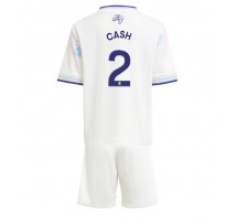 Aston Villa Matty Cash #2 Koszulka Trzecia dzieci 2025-26 Krótki Rękaw (+ krótkie spodenki)